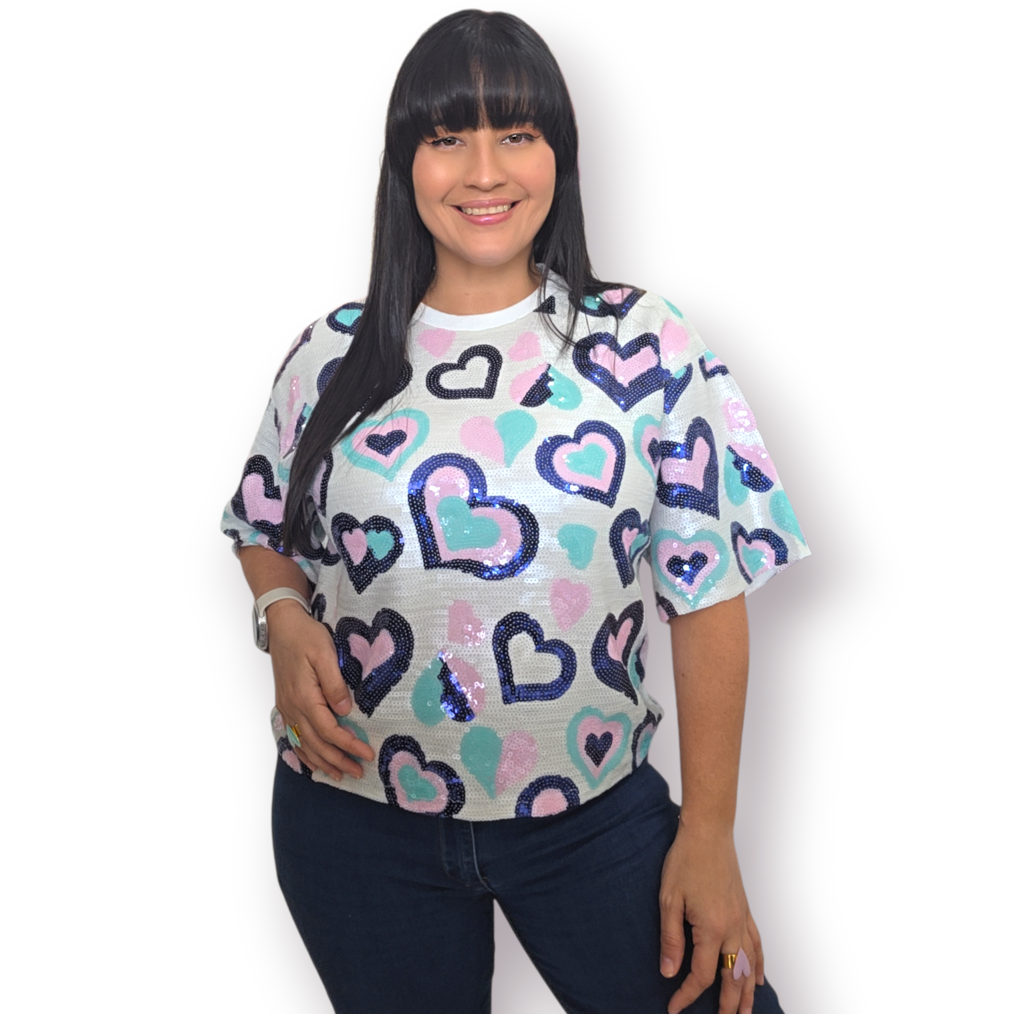 White Heart Shirt