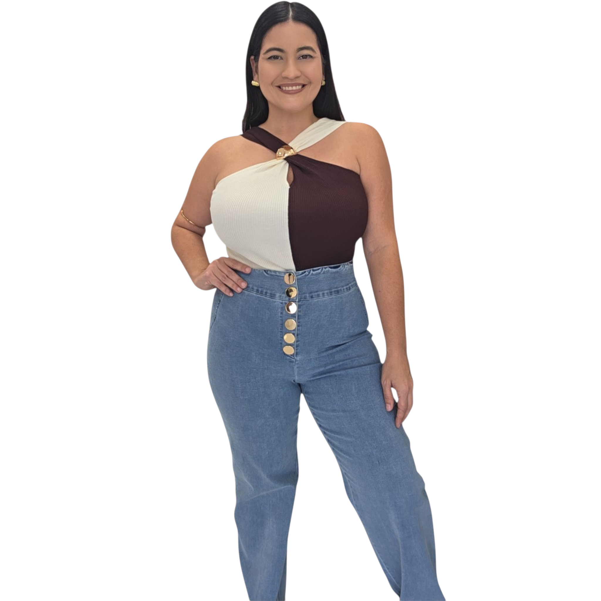 Two tones top