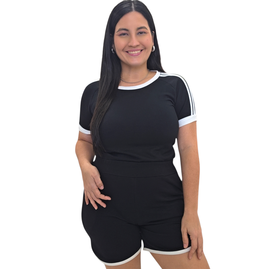 Black and white set
