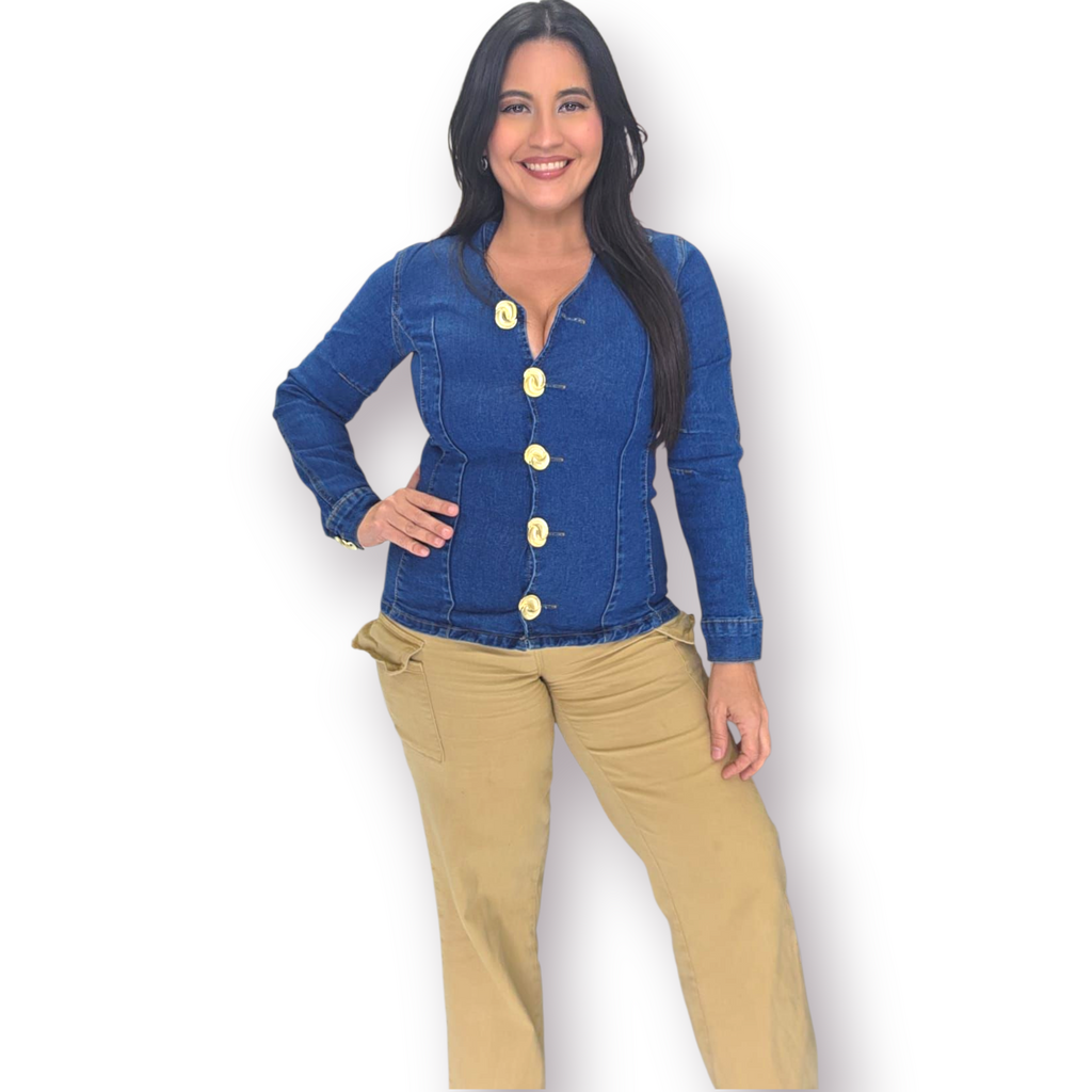 Jean Blouse