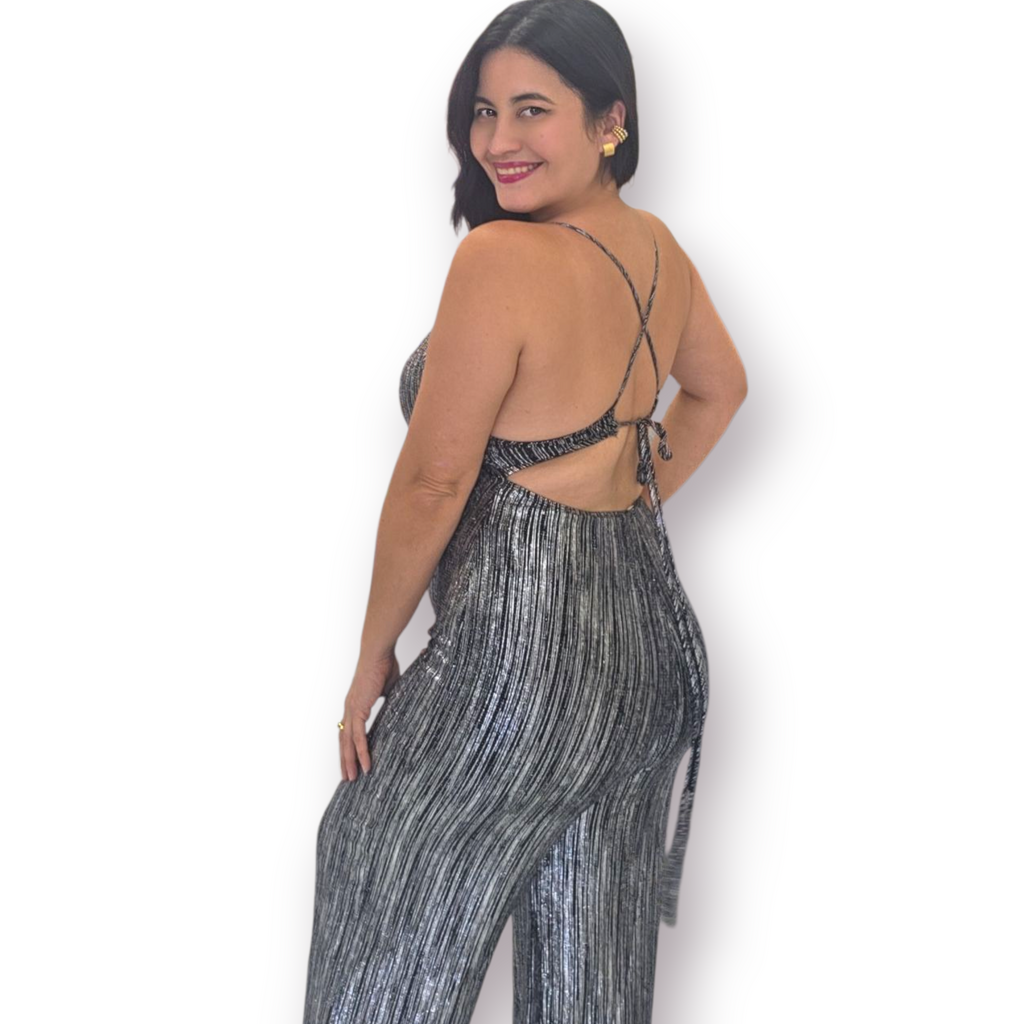 Silver Jumpsuit