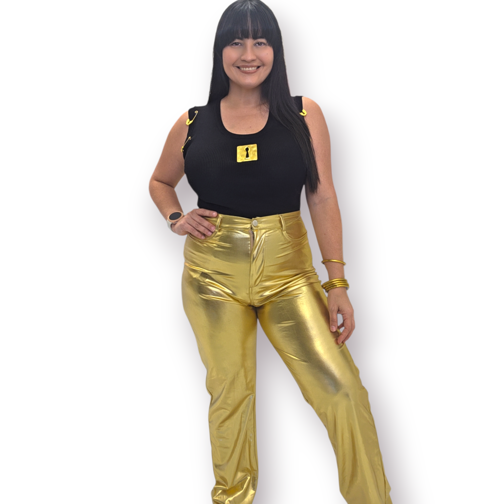 Gold Pants