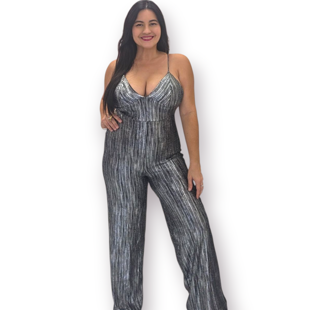 Silver Jumpsuit