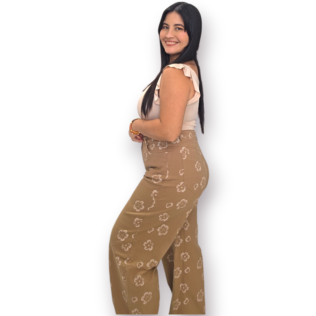Barrel Flower Pants