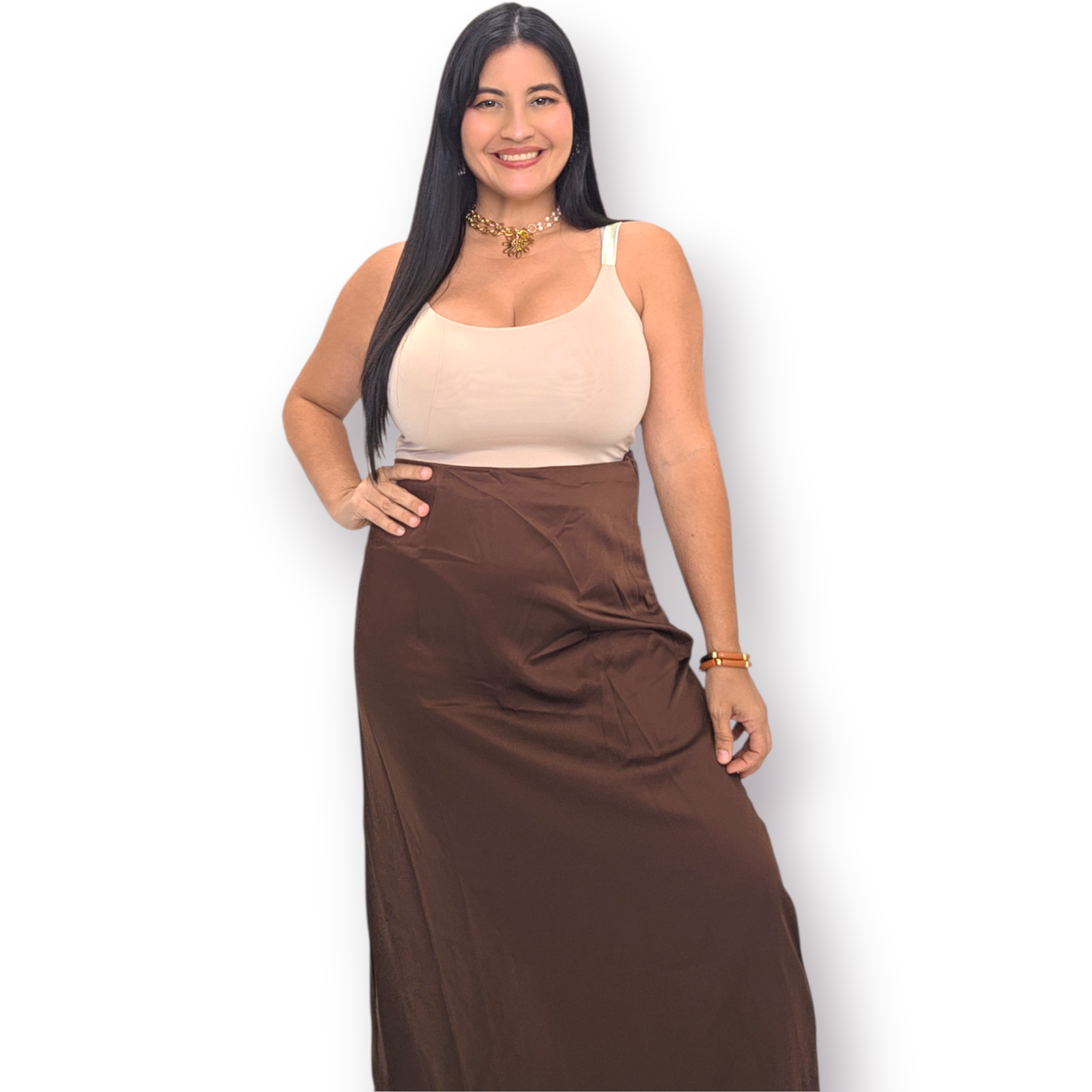 Brown Skirt